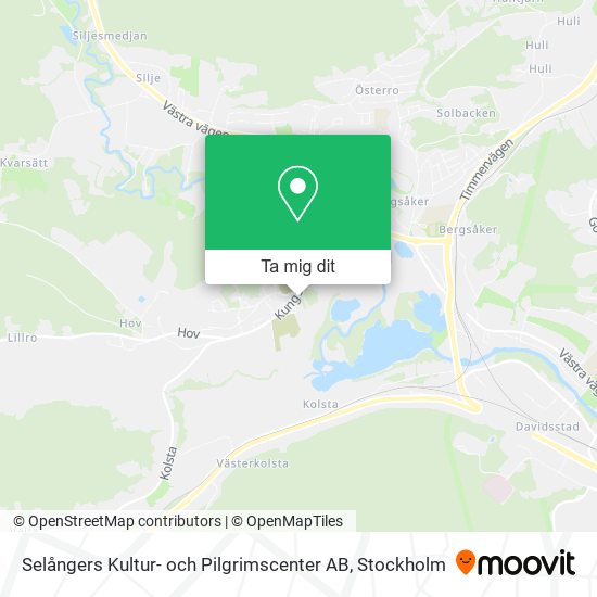 Selångers Kultur- och Pilgrimscenter AB karta