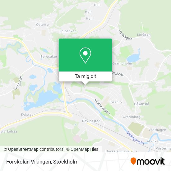 Förskolan Vikingen karta