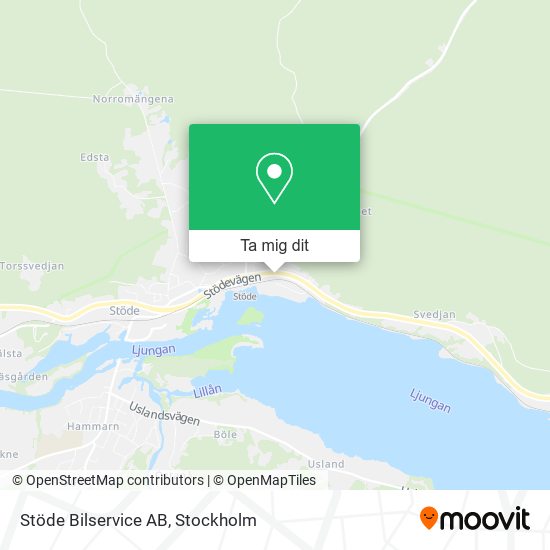 Stöde Bilservice AB karta