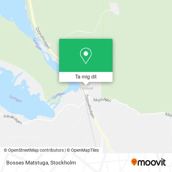 Bosses Matstuga karta