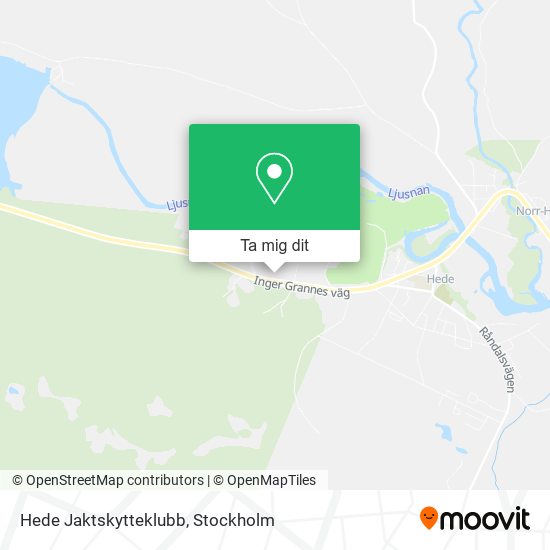 Hede Jaktskytteklubb karta