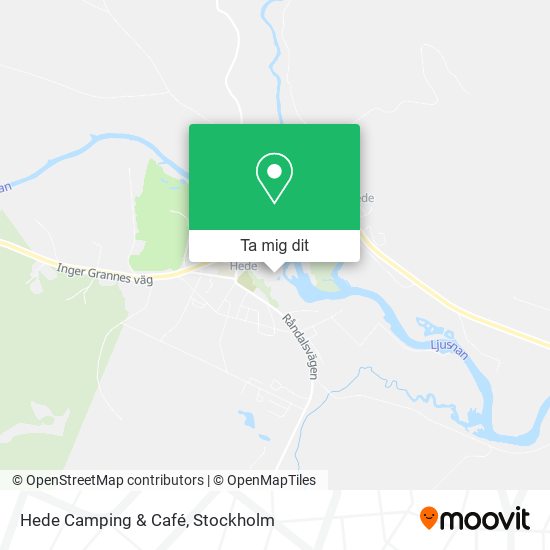 Hede Camping & Café karta
