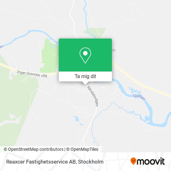 Reaxcer Fastighetsservice AB karta