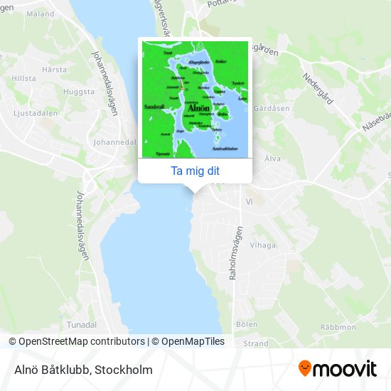 Alnö Båtklubb karta