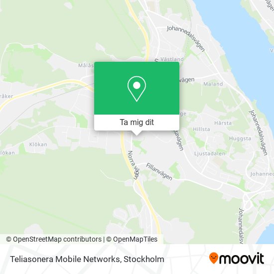 Teliasonera Mobile Networks karta