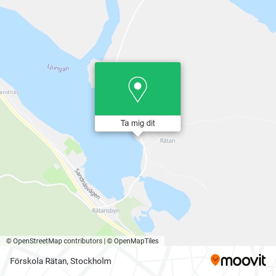 Förskola Rätan karta