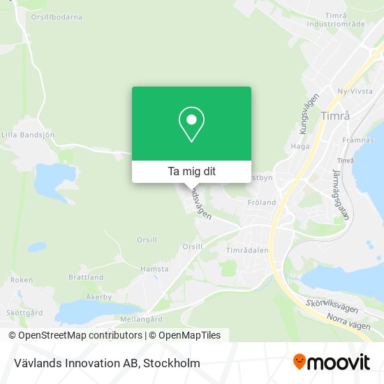 Vävlands Innovation AB karta