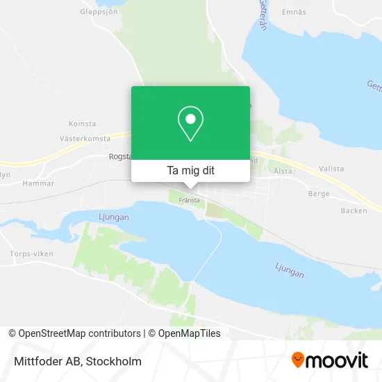 Mittfoder AB karta