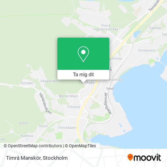 Timrå Manskör karta