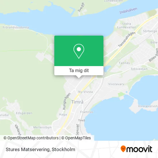 Stures Matservering karta