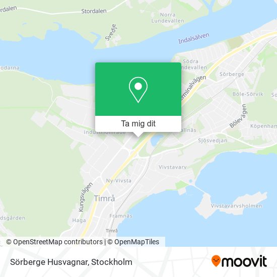 Sörberge Husvagnar karta