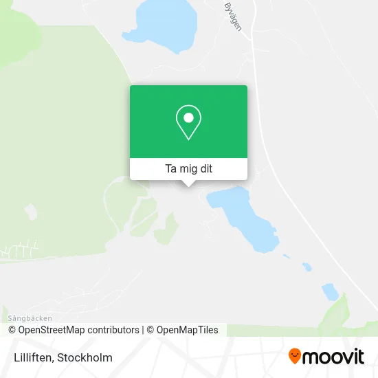 Lilliften karta