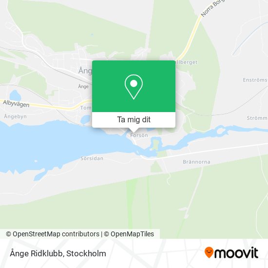 Ånge Ridklubb karta