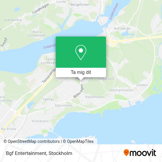 Bgf Entertainment karta