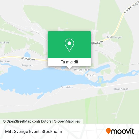 Mitt Sverige Event karta