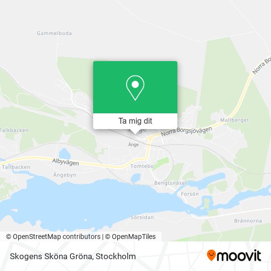 Skogens Sköna Gröna karta