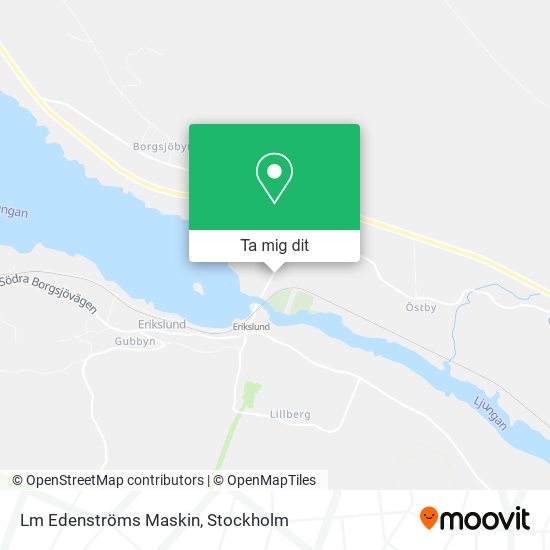 Lm Edenströms Maskin karta