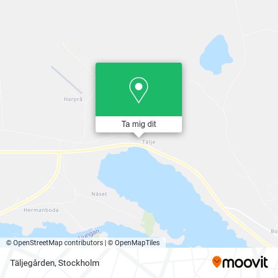 Täljegården karta
