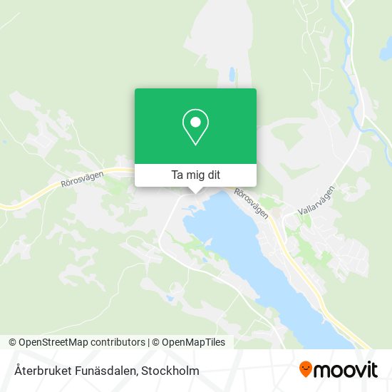 Återbruket Funäsdalen karta