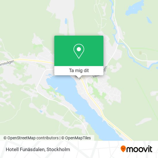 Hotell Funäsdalen karta