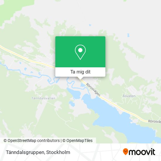 Tänndalsgruppen karta