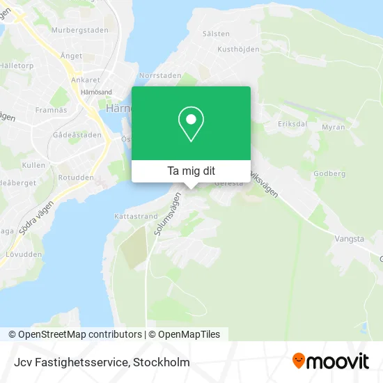 Jcv Fastighetsservice karta