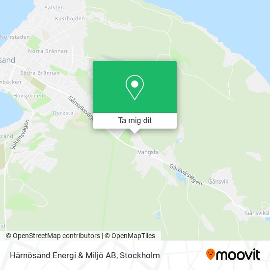 Härnösand Energi & Miljö AB karta