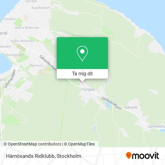 Härnösands Ridklubb karta