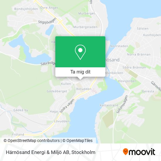 Härnösand Energi & Miljö AB karta