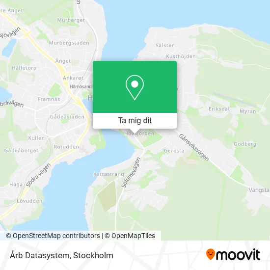 Årb Datasystem karta