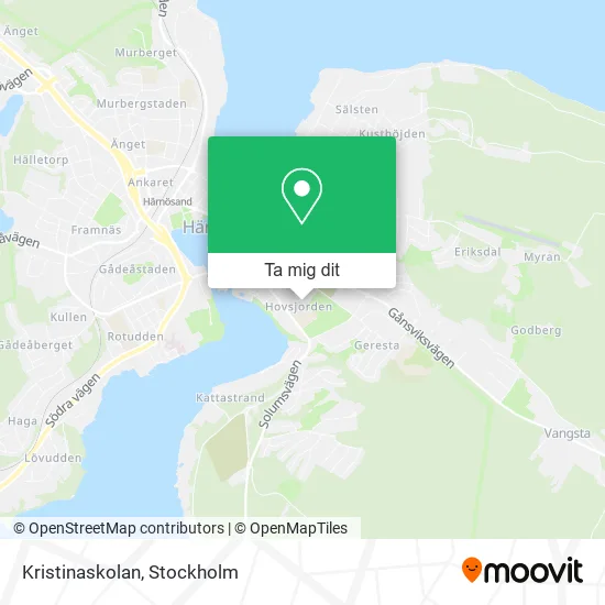 Kristinaskolan karta