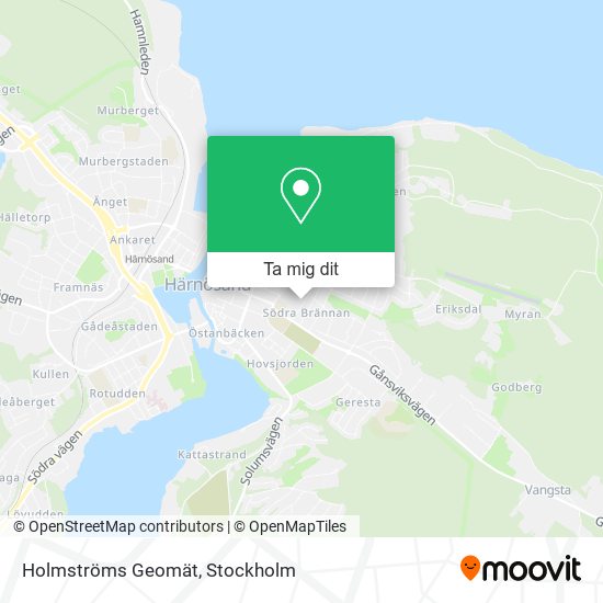 Holmströms Geomät karta