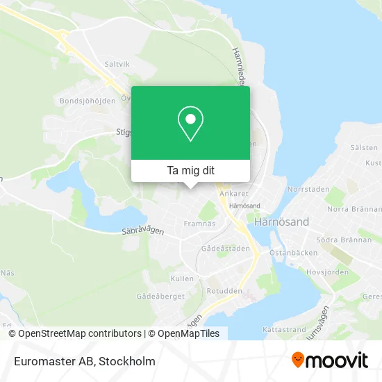 Euromaster AB karta