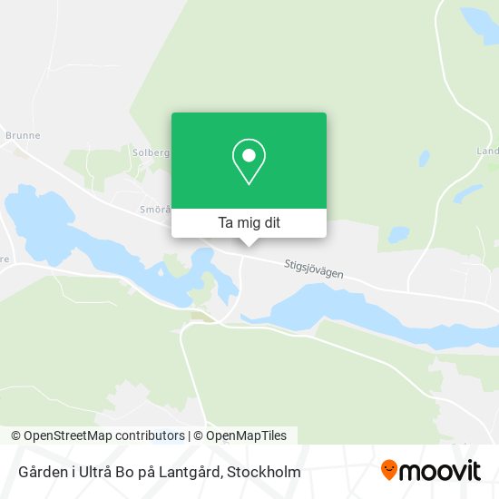 Gården i Ultrå Bo på Lantgård karta