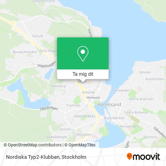 Nordiska Typ2-Klubben karta
