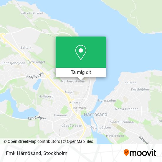 Fmk Härnösand karta