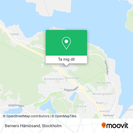 Berners Härnösand karta
