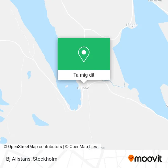 Bj Allstans karta