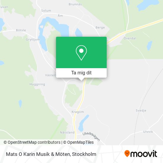 Mats O Karin Musik & Möten karta