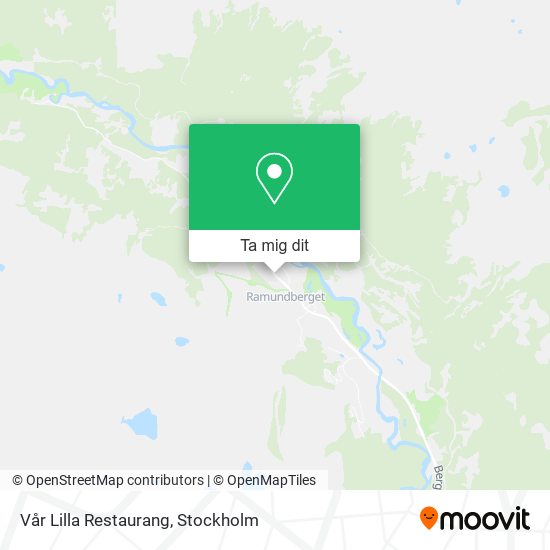Vår Lilla Restaurang karta