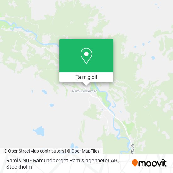 Ramis.Nu - Ramundberget Ramislägenheter AB karta