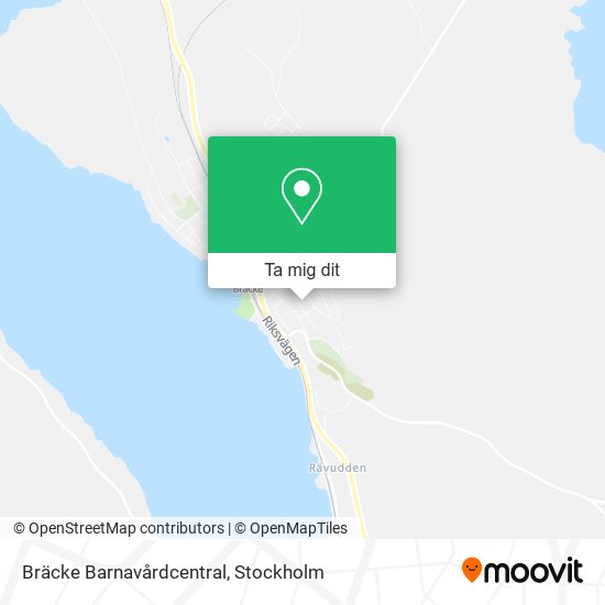 Bräcke Barnavårdcentral karta