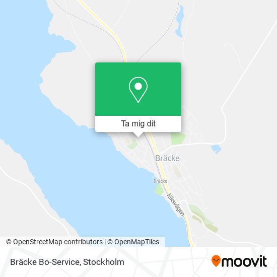 Bräcke Bo-Service karta