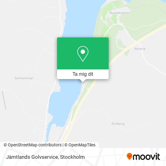 Jämtlands Golvservice karta