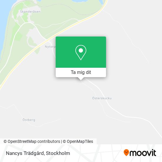 Nancys Trädgård karta