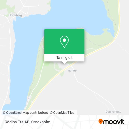 Rödins Trä AB karta