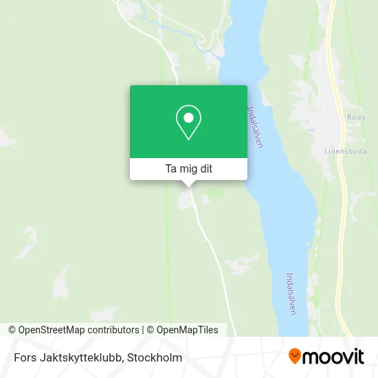 Fors Jaktskytteklubb karta