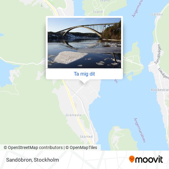 Sandöbron karta