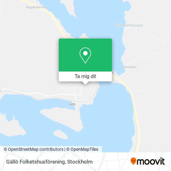 Gällö Folketshusförening karta