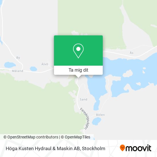 Höga Kusten Hydraul & Maskin AB karta